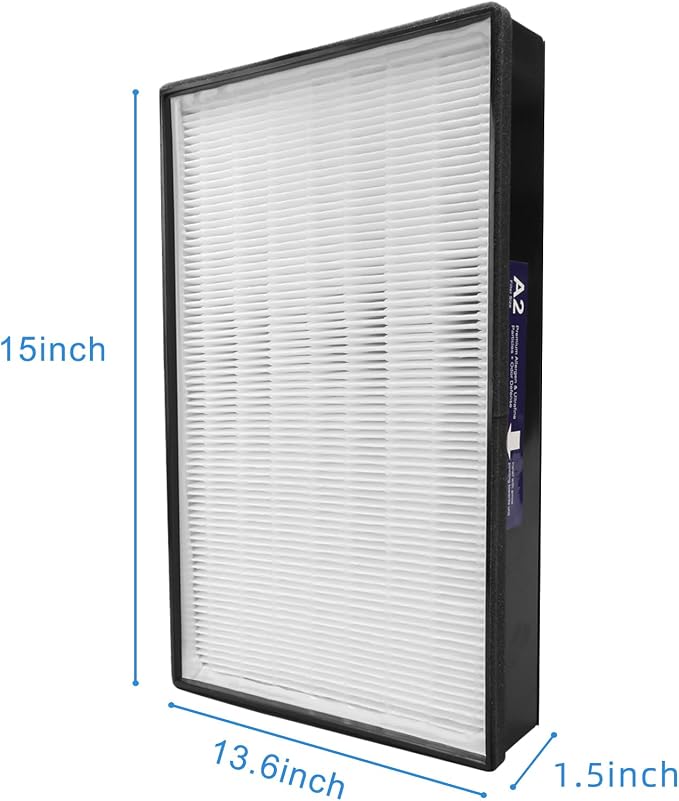 A2 Filter Replacement for 3M Filtrete Room A2 Models FAP-C02-A2 FAP-C03-A2 - Image 6