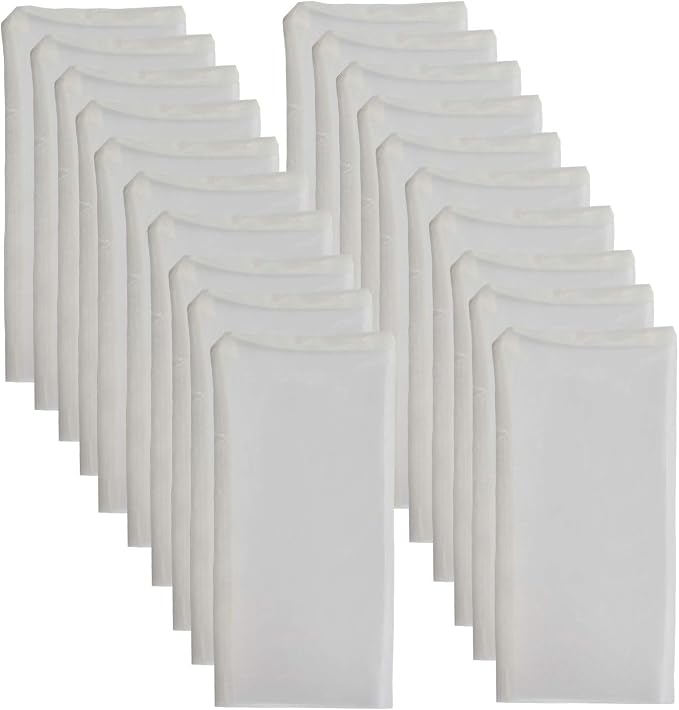 Dulytek Premium Nylon 20 Pcs Filter Bags, 100 Micron, 2.5" x 4.5", - Image 3