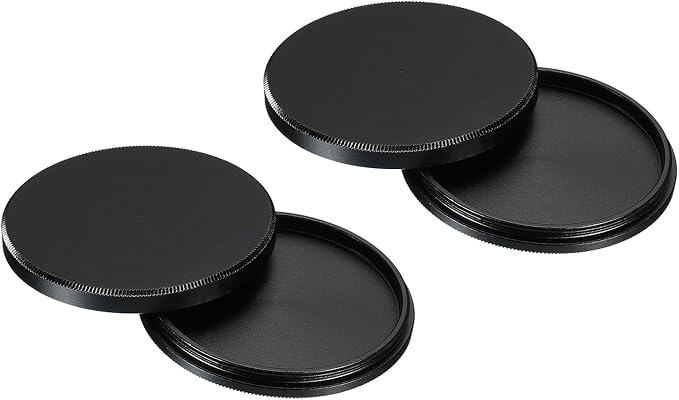 PATIKIL 43mm Lens Cap, 2 Pack Camera Lens Cap Cover Universal Front Metal Lens by PATIKIL