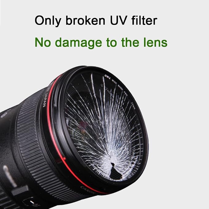 49mm Multi-Coated UV Protective Filter & 49mm Lens Cap Compatible - Image 5