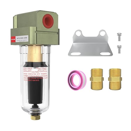 NPT 1/4 Auto Drain Air Pump Filter Pneumatic Water Trap by Unknown