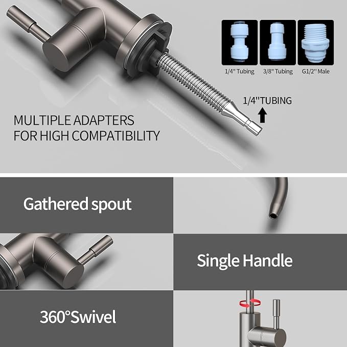 Kitchen Sink Faucet with Pull - Image 4