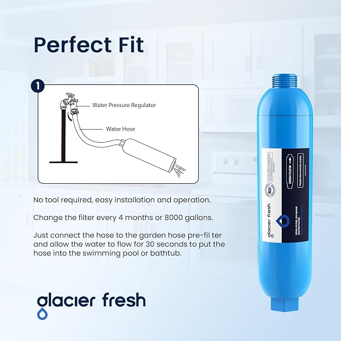 GLACIER FRESH Garden Hose End Pre-Filter - Image 6