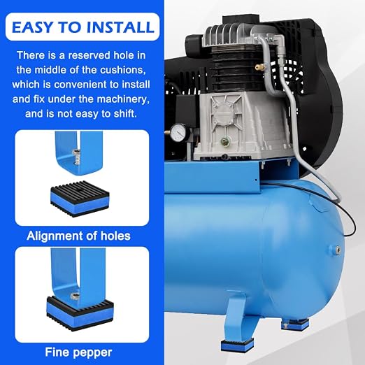 4pcs Anti Vibration Pads, Washing Machine, Conditioner - Image 3