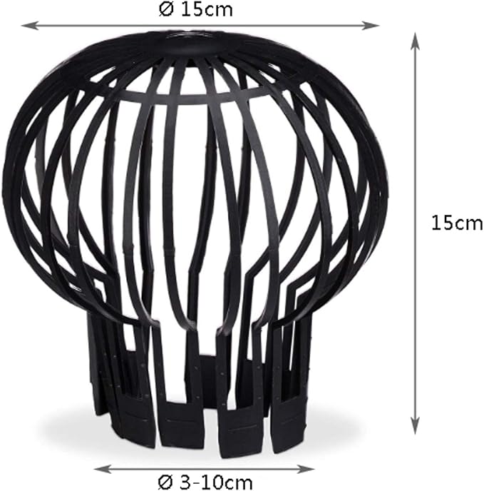SagaSave Down Pipe, Roof Gutter Balloon Guard Filter Strainer, Plastic Downpipe - Image 2