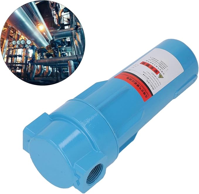 Water Oil Separator Air Compressor Filter, Aluminium Alloy PP Cotton Filter - Image 6