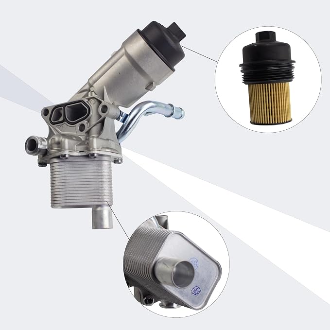 Engine Oil Filter Housing assembly Compatible - Image 3