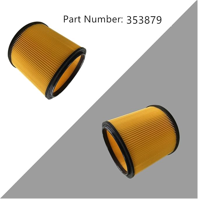 353879 STANDARD CARTRIDGE Vacuum HEPA FILTER .Compatible - Image 5