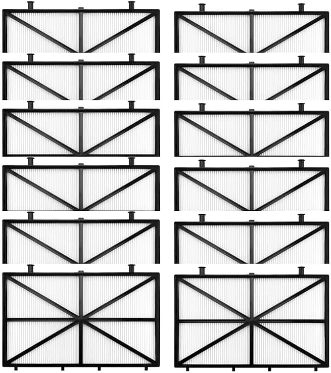 12 Pack Ultra Fine Cartridge Filter Replacement by Unknown