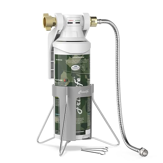 FRIZZLIFE RV Water Filter-NSF/ANSI 53&42 Certified Inline Hose Filter by FRIZZLIFE