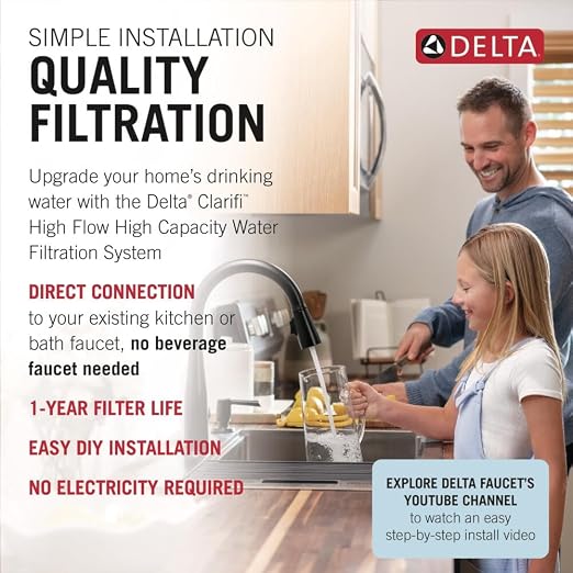 Delta Clarifi High Flow Under Sink Water Filter System, Water Filter - Image 2