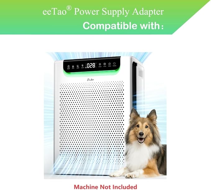24V Adapter for FreAire HAP-607 HAP607 Air Purifiers for Home Large Room DC - Image 2
