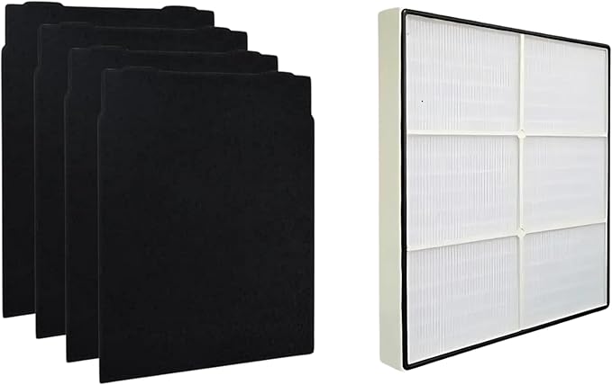 Nispira True HEPA Carbon Pre Filter Set Compatible by Nispira