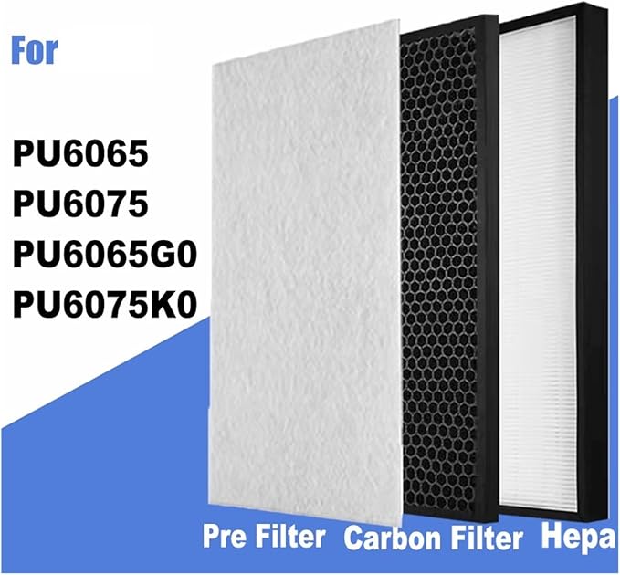 XD6071 XD6061 Replacement HEPA Carbon Filter，Compatible - Image 2
