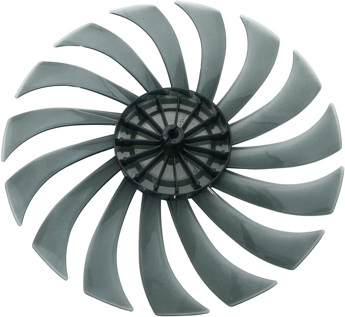 dPois Plastic Fan Blade Leaves Universal Household Standing Pedestal Fan Table - Image 2