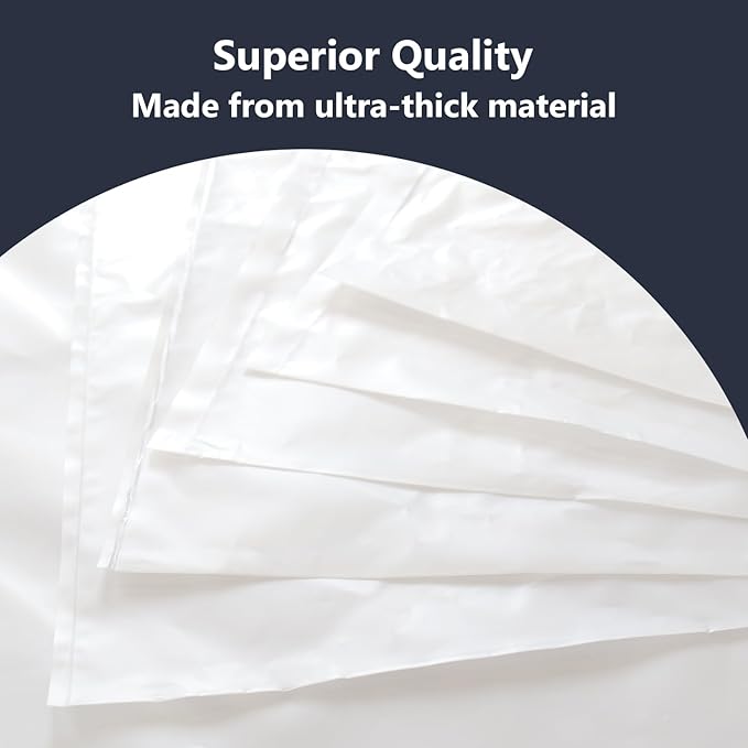 6.5Mil Clear Plastic Dust Collector Bags - Image 3