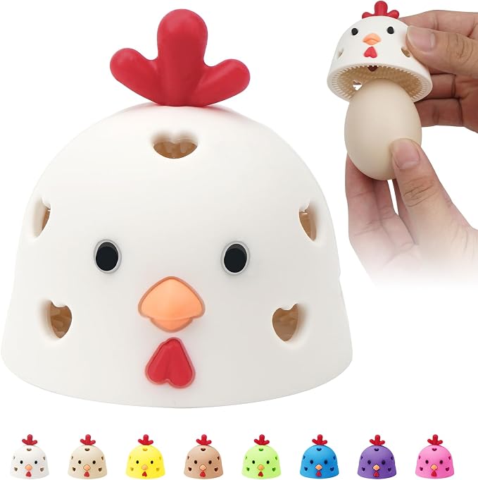 Egg Washer for Fresh Eggs, Egg Scrubber for Fresh Eggs, Egg Brush for Cleaning by TiZUXA
