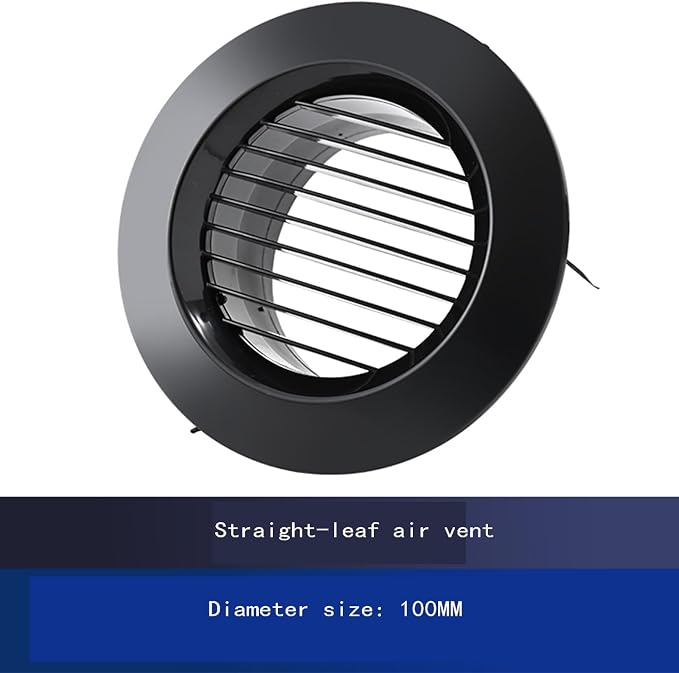 Black and White Fresh Air Outlet, Special Exhaust Air Outlet - Image 2