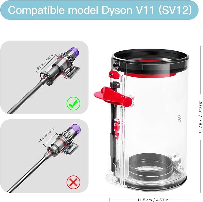 Upgraded Canister Replacement Compatible - Image 3