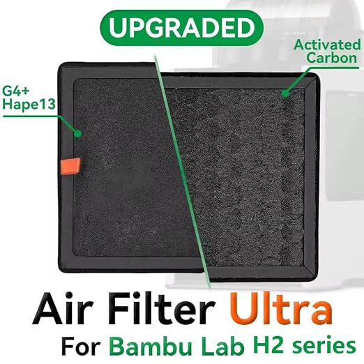 Air Filter for Bambu Lab H2D/H2S/H2C 3D Printers Filament Absorption Filter - Image 6