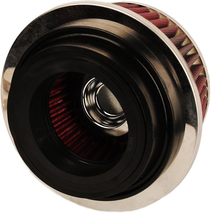 HIFROM 8161 Universal Clamp-On Air Filter Black Small Round Reverse Tapered fit - Image 5