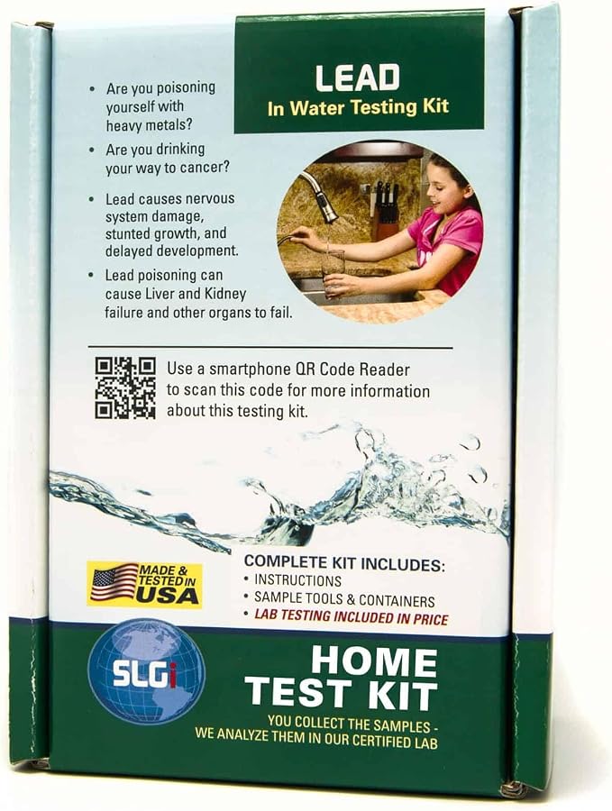 Lead Test Kit in Water 1 PK Schneider Labs by SLGiHomeTestKits