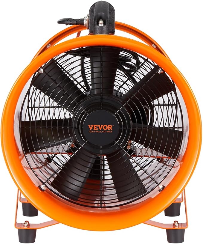 VEVOR Air Mover Blower Fan 12 Inch, 3198CFM 585W - Image 11