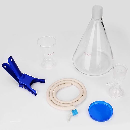 stonylab Glass Filtration Apparatus, Borosilicate Glass Vacuum Filtration - Image 4