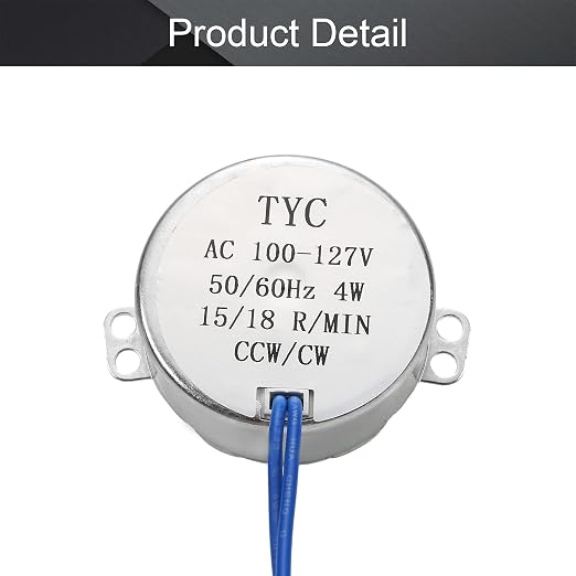 Fielect 2Pcs Synchronous Motor AC 110V 15-18RPM Turntable Motor CW/CCW - Image 4