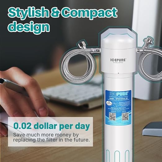 ICEPURE WFS5300A-20 5 Years or 40K Gallons Under Sink Water Filtration System - Image 8