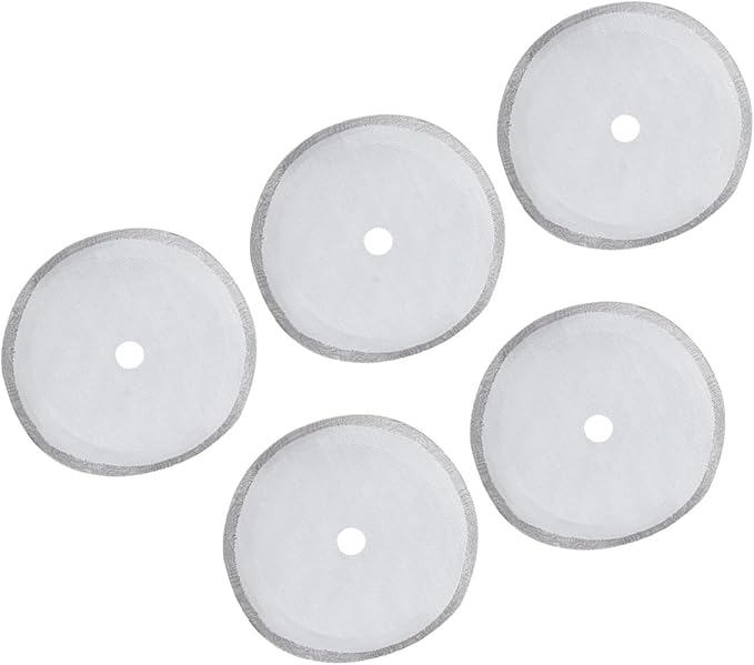 304 Stainless Steel Coffee Filter Mesh Set of 5, 80 Mesh UltraFine Filter - Image 8