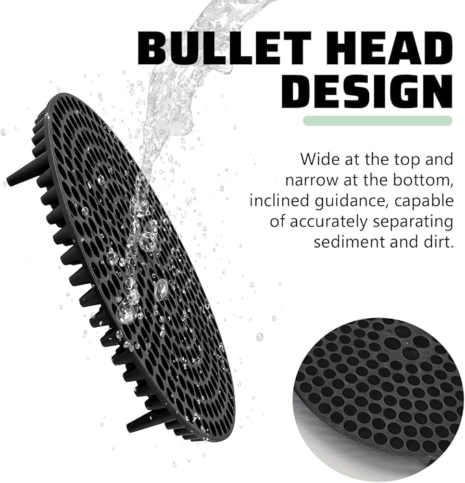 Bullet Car Wash Bucket Grit Trap Inserts, Vehicle Detailing Wash Filter - Image 4