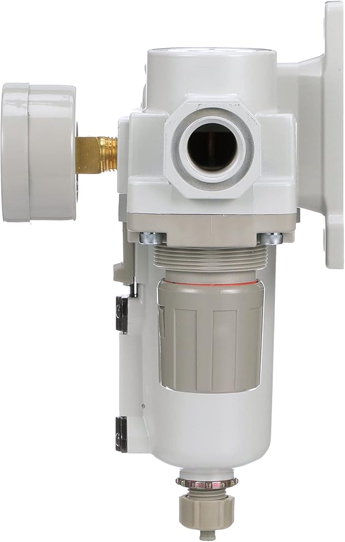 PneumaticPlus SAU420-N04G-MEP Compressed Air Filter Regulator Combo 1/2" NPT - Image 4