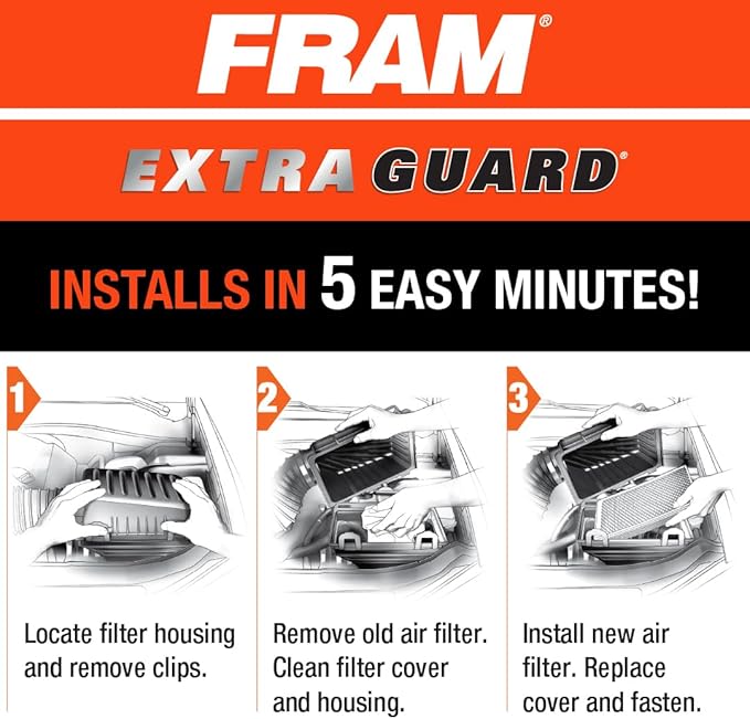 FRAM Extra Guard CA10228 Replacement Engine Air Filter - Image 5