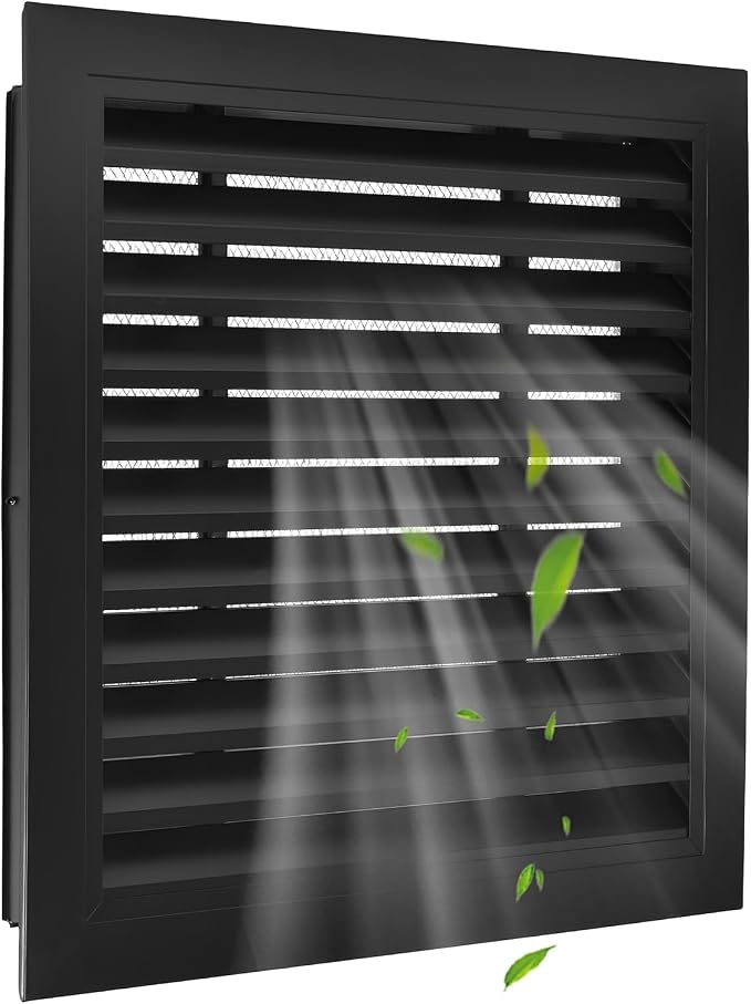 2-Pack 12"x12"Aluminum Gable Vent - Image 8