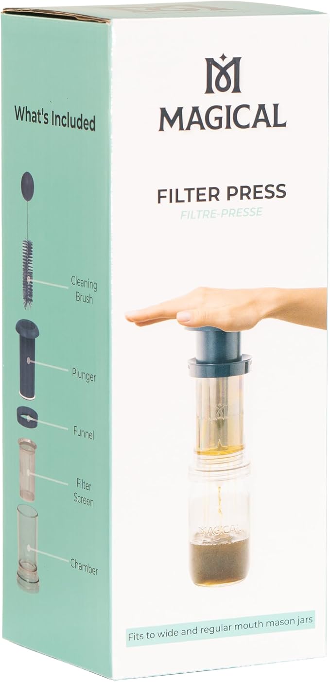 Magical Butter Filter Press – Stainless Steel Strainer System - Image 2