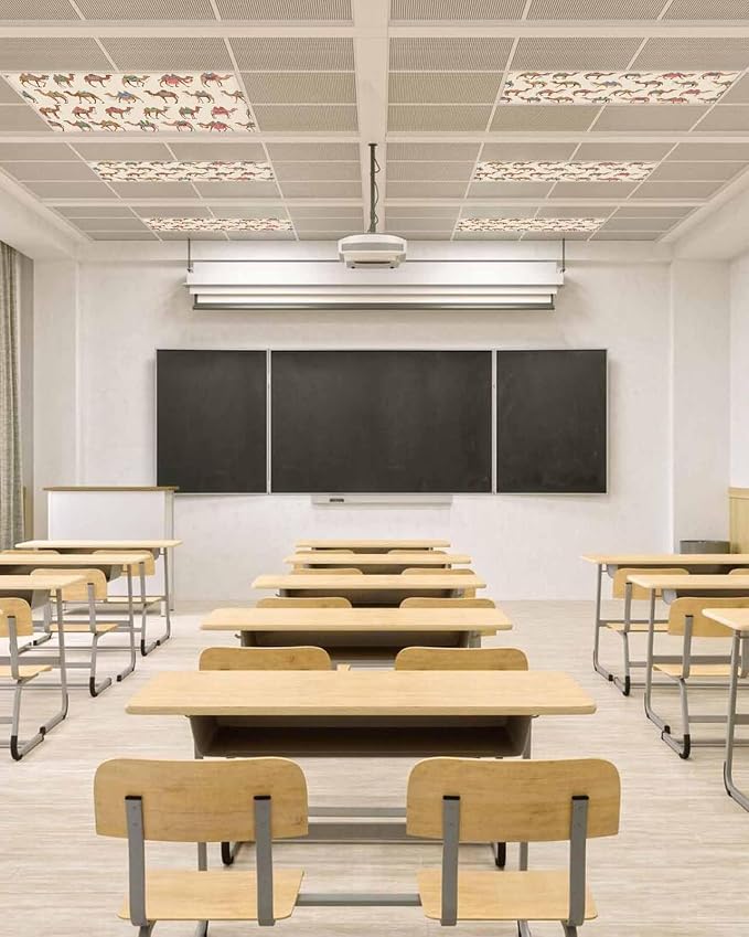 Fluorescent Light Covers for Ceiling Lights Desert Camel Magnetic Light Filters - Image 4