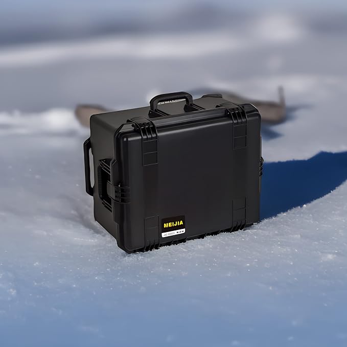 MEIJIA Portable All Weather Waterproof Rolling Hard Camera Case - Image 4