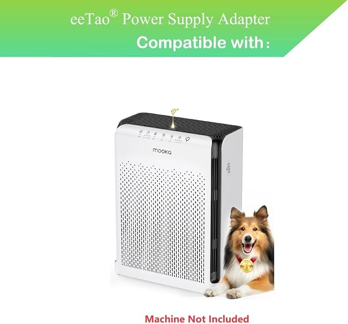 24V Adapter for MOOKA M200L H13 HEPA Air Purifier Filter Cleaner DC24V - Image 2