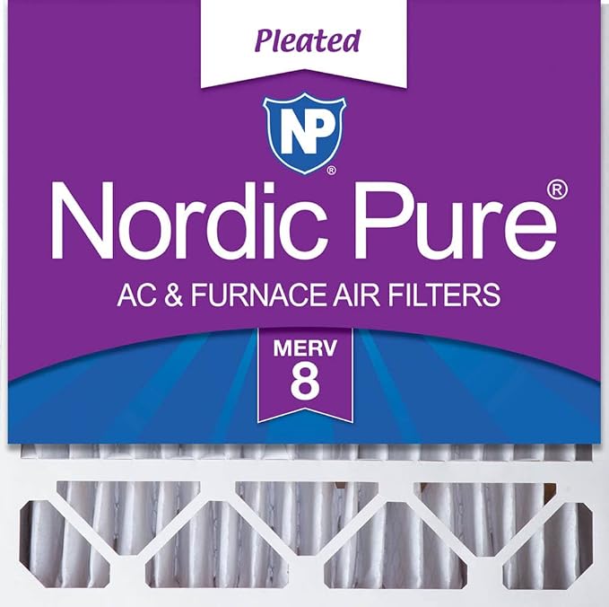Nordic Pure 20x20x5 Honeywell/Lennox Replacement MERV 8 Air Filter 1 Pack by NordicPure