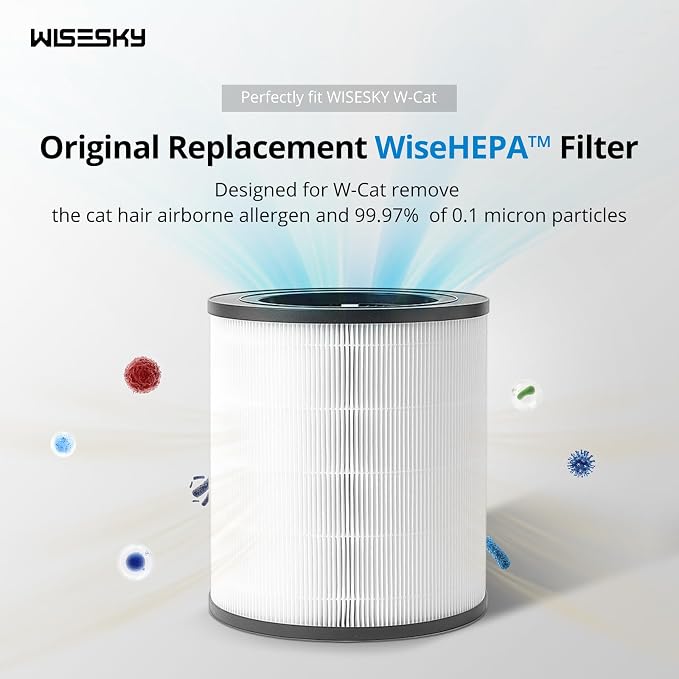 WiseHEPA Carbon Replacement Filter Compatible - Image 2