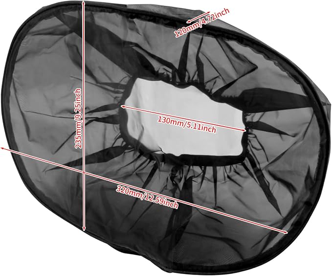 HDBUBALUS Air Filter Rain Sock Air Cleaner Protective Cover Fit - Image 4