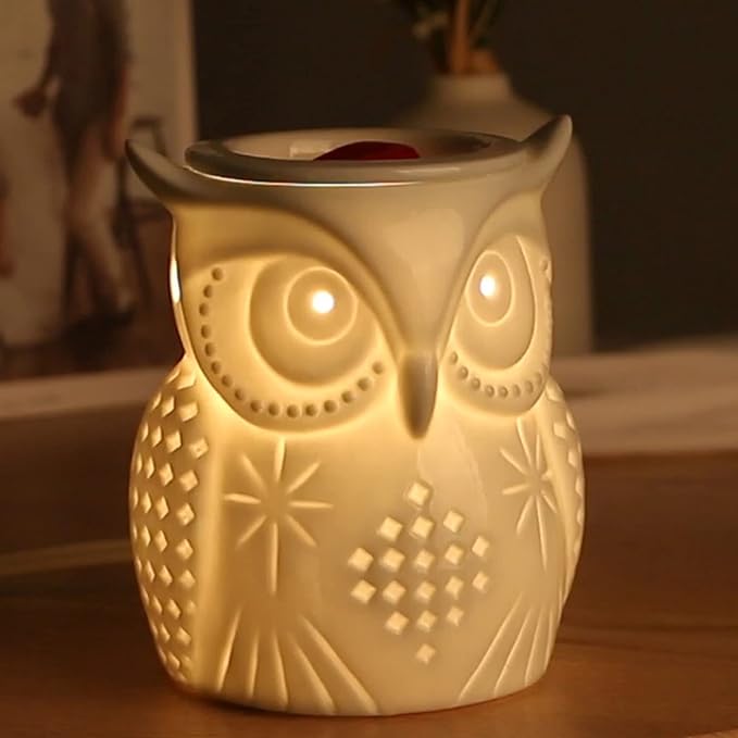 STAR MOON Owl Wax Melt Warmer for Home Décor, Wax Warmer for Wax Melt, Scentsy - Image 8