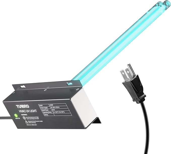TURBRO AC 120V 36W HVAC UV Light Kit Air Purifier, ETL&CARB Certified, Comes by TURBRO