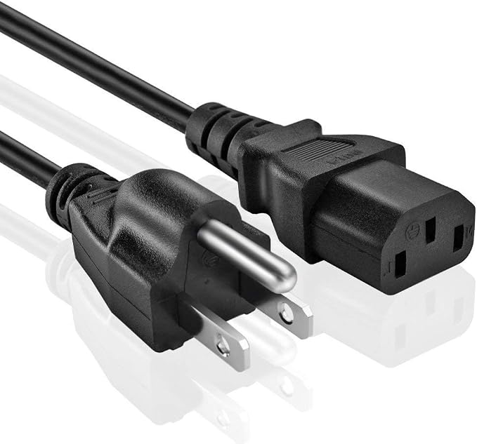 Omnihil 8 Feet AC Power Cord Compatible by OMNIHIL