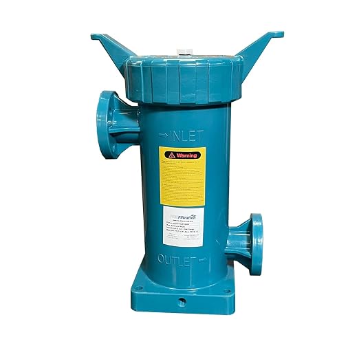 PPH #1 Polypropylene Filter Housing – 2" Flanged Inlet/Outlet, 75 GPM Max Flow - Image 2