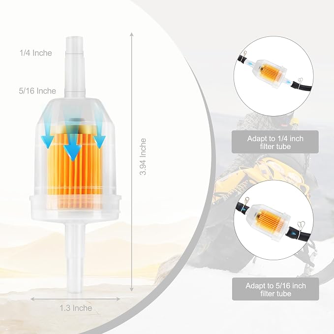 10 PCS Gas Inline Fuel Filters - Image 4