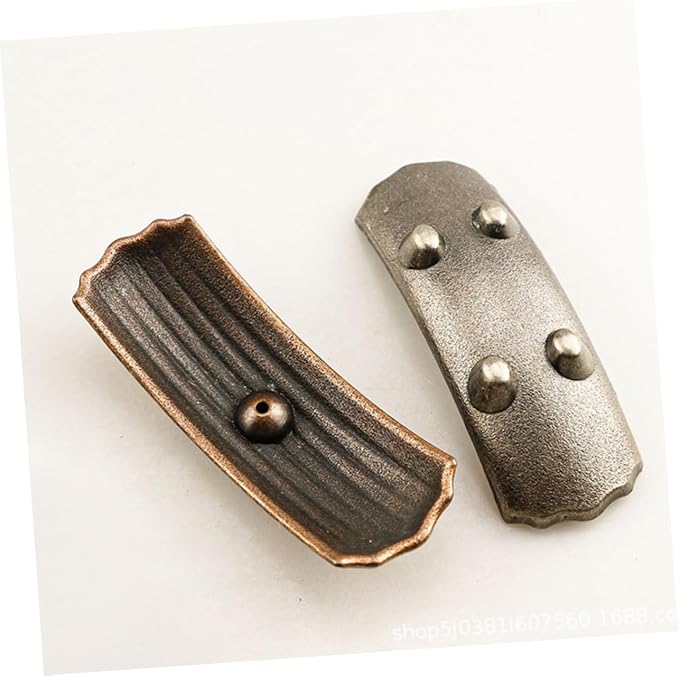 Levemolo 2pcs Alloy Incense Burner Creative Mini Boat Censer Tray - Image 6