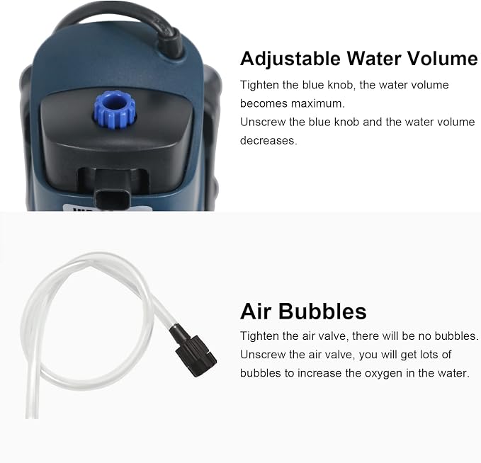COOSPIDER Fish Tank Filter Sun JUP-02 Aquarium Green Clean Submersible Machine - Image 5
