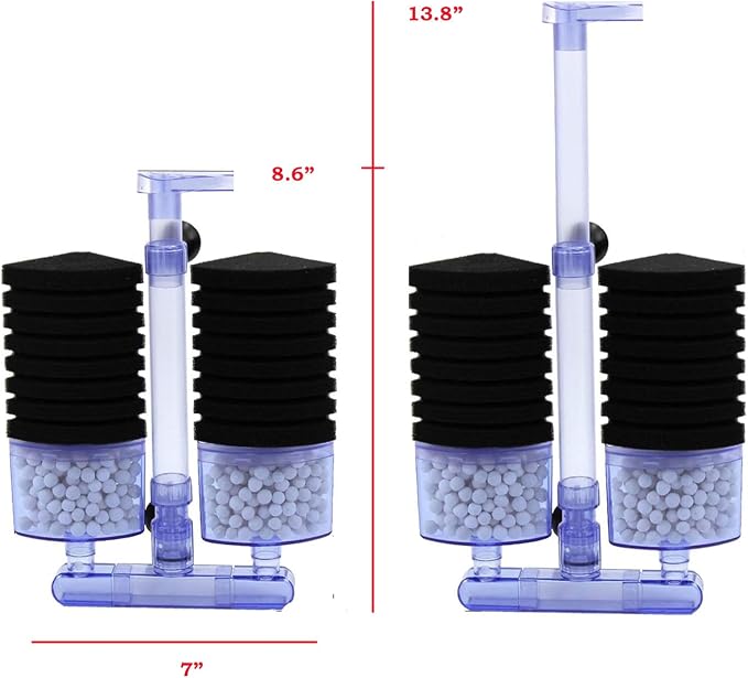 Multi Layer Filter Media Biochemical Dual Sponges Filters - Image 4